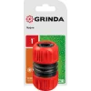 GRINDA GM-1, 1″, для шланга, ударопрочный пластик, ремонтная муфта (8-426340)