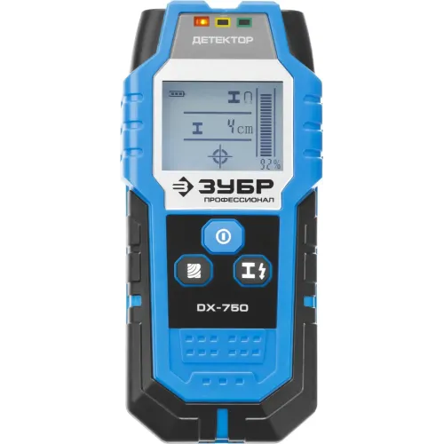 ЗУБР DX - 750, 100 мм, универсальный детектор проводки, Профессионал (45260)