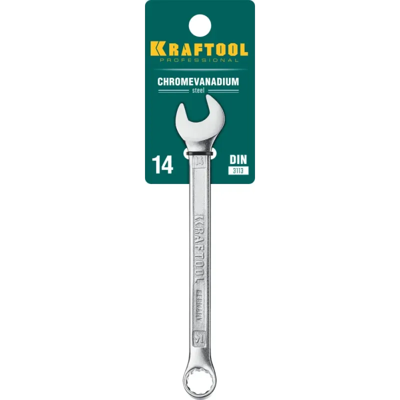 KRAFTOOL 14 мм, комбинированный гаечный ключ (27079-14)
