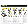 STAYER PROTerm, 60Вт, 2к рукоят, конус, подставка+припой+сменн жало+оловоотсос+сменн насадка+канифоль+кусачки, паял набор, Professional (55314-60-H8)