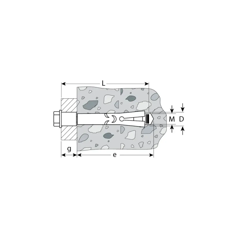 ЗУБР 16 х 110 мм, 8 шт, анкерный болт (4-302312-16-110)