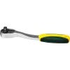 KRAFTOOL 1/4″, 72 зубца, изогнутая трещотка для торцовых головок, Pro (27795-1/4)