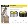 STAYER 48 мм, 45 м, серебристая, армированная лента, Professional (12080-50-50)