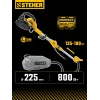 STEHER d225 мм, 800 Вт, удлиненная рукоятка, подсветка, шлифовальная машина для стен (жираф) (DWL-800)