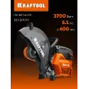 KRAFTOOL 3700 Вт, 400 мм, без диска, бензорез по металлу (рельсорез) (K760-16)