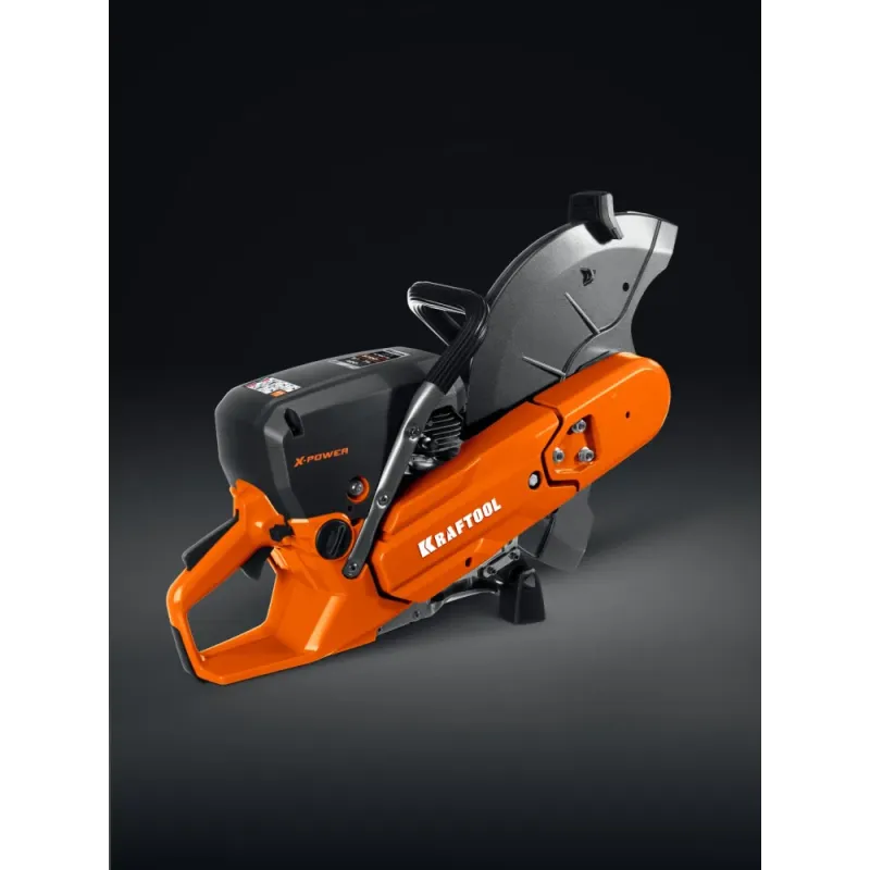 KRAFTOOL 3700 Вт, 400 мм, без диска, бензорез по металлу (рельсорез) (K760-16)