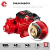ЗУБР 650 Вт , поверхностный вихревой насос, корпус из чугуна (НС-М1-650-Ч)