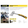 STAYER STRIKE, 600/850 г, 330 мм, цельнометаллический топор, Professional (2065-06)