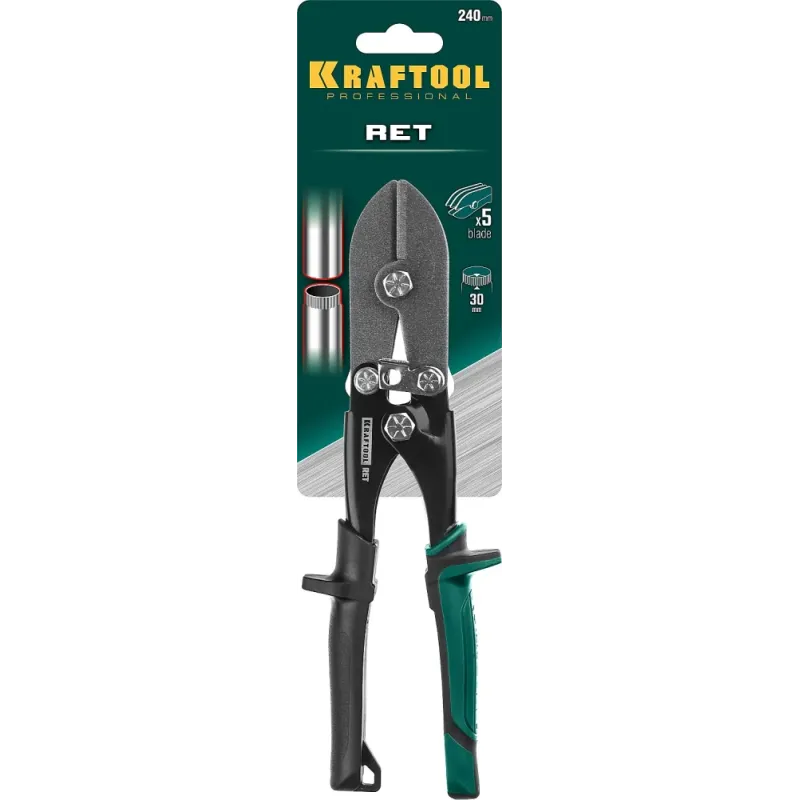 KRAFTOOL RET, 240 мм, клещи для гофрирования (23276)