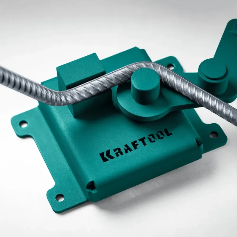 KRAFTOOL 20 PT, плавный гиб, на подшипнике, ручной станок для гибки арматуры (23300)