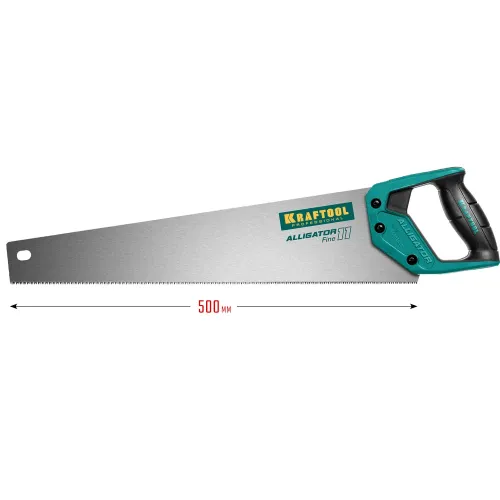 KRAFTOOL Alligator Fine 11, 500 мм, ножовка для точного реза (15203-50)