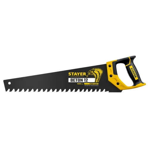 STAYER Beton Cut, 500 мм, специальная ножовка, Professional (2-15096)