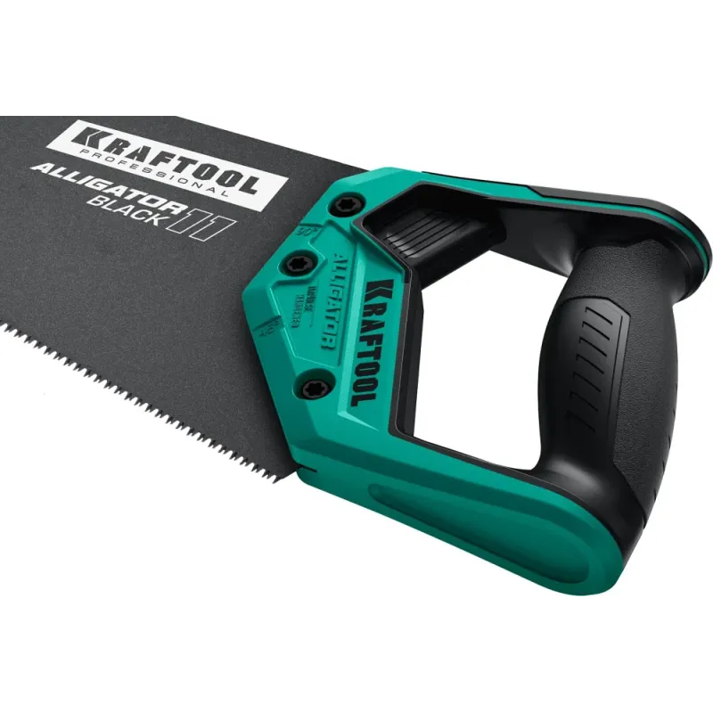 KRAFTOOL Alligator Black 11, 500 мм, ножовка для точного реза (15205-50)