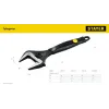 STAYER COBRA, 250/50 мм, разводной ключ, Professional (27264-25)