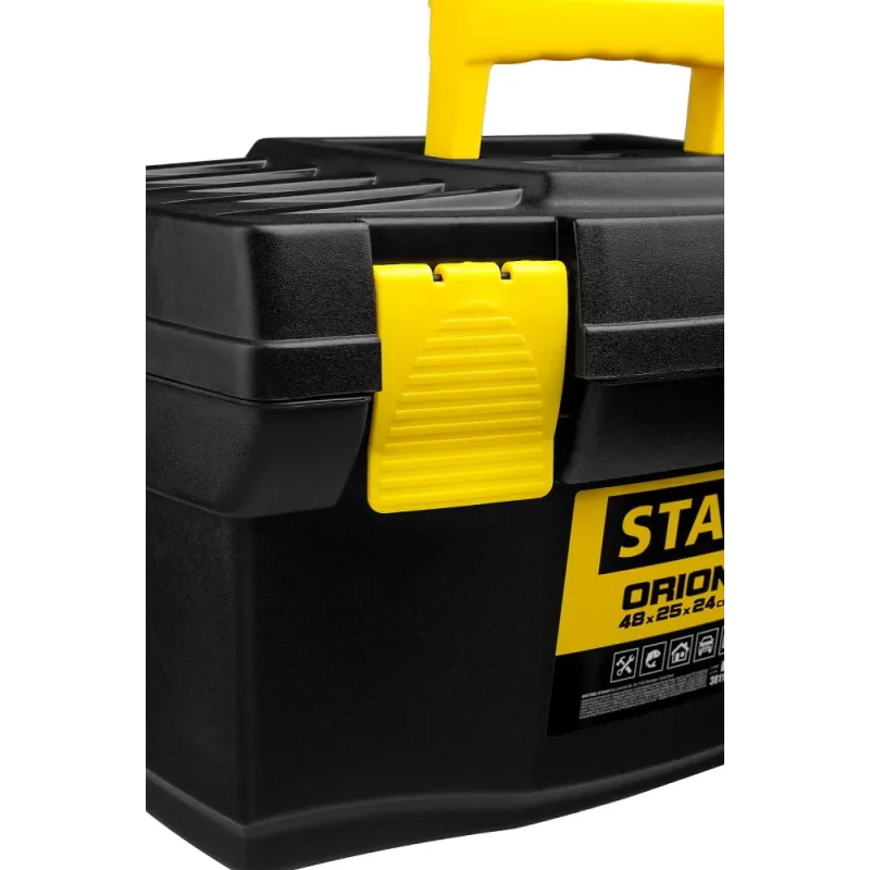 STAYER ORION-19, 480 х 250 х 240 мм, (19″), пластиковый ящик для инструментов (38110-18)