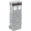 KETER STACKNROLL, 525 х 345 х 147 мм, (21″), пластиковый ящик-органайзер с 10 регулируемыми ячейками (38399)