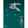 KRAFTOOL LPP-6 с набором насадок 1-6 мм, мощный дырокол для кожи (22952)