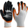 STAYER EXPERT-2, L-XL, х/б перчатки с двойным латексным обливом, повышенная износостойкость (11409-XL)