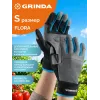 GRINDA FLORA, S (7), садовые перчатки из искусственной кожи с усиленным наладонником и кончиками пальцев, противоскользящие, PRO Line (1138-S)