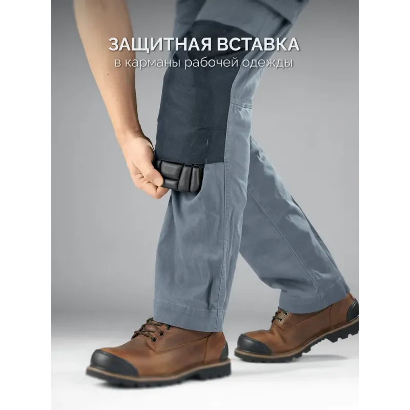 STAYER UNIVERSAL 2 в 1 вставка-наколенники защитные из ЭВА, 2 крепежных ремня (11197)