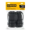 STAYER UNIVERSAL 2 в 1 вставка-наколенники защитные из ЭВА, 2 крепежных ремня (11197)