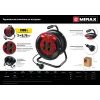 MIRAX ПВС, 2 х 0.75 мм2, 50 м, 1300 Вт, удлинитель на катушке (55052-50)