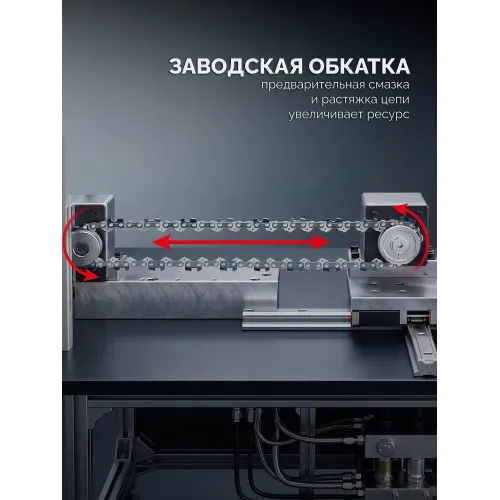 ЗУБР тип 20, 10 см, шаг 3/10″, паз 1.1 мм, 28 звеньев, цепь (71320-10)
