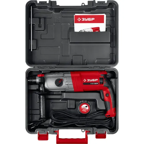 ЗУБР 32 мм, 1200 Вт, перфоратор SDS Plus, мет. корпус (П-32-1200 М)