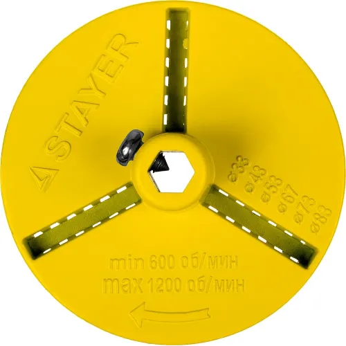 STAYER основание - державка для кольцевых коронок, Professional (33346)
