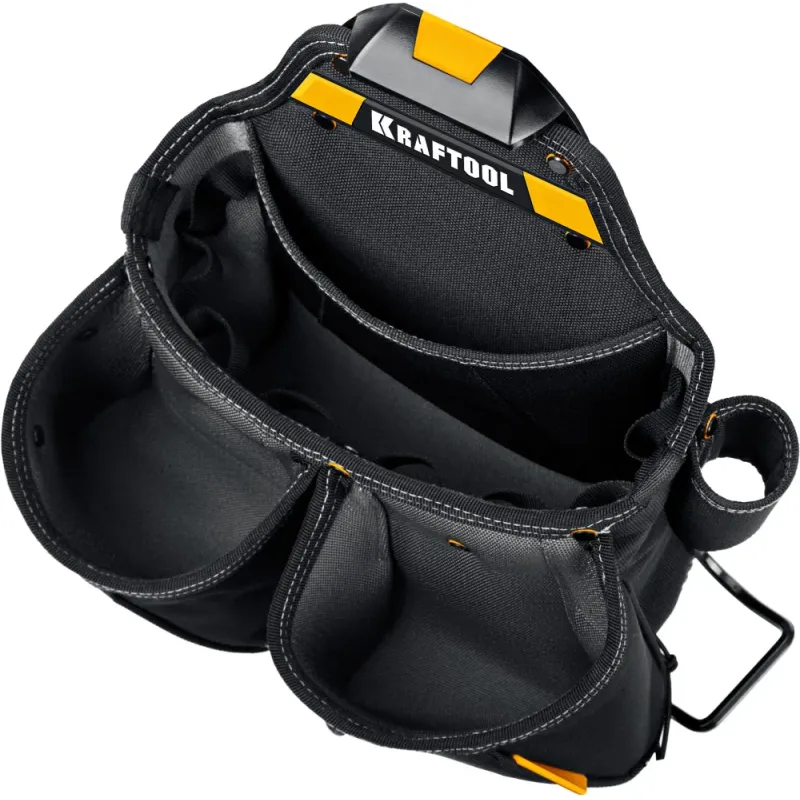 KRAFTOOL KP-15 поясная сумка с быстросъёмным креплением FastClip, 350 х 320 мм (38771)