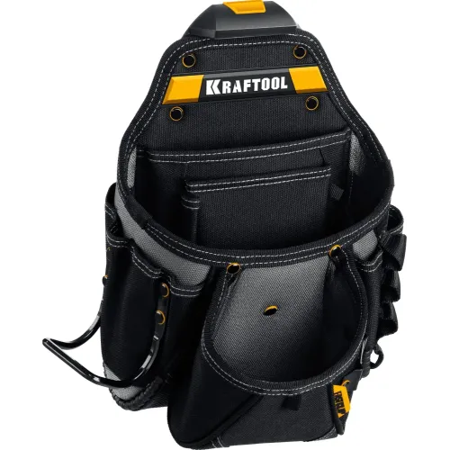 KRAFTOOL KP-27 поясная сумка с быстросъёмным креплением FastClip, 350 х 260 мм (38773)