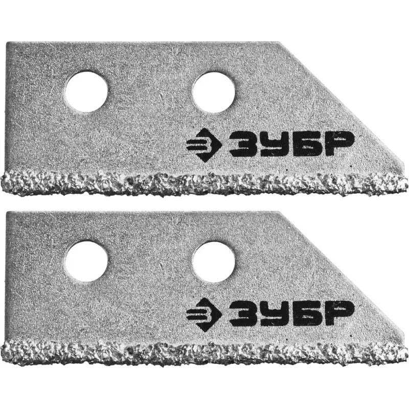 ЗУБР 50 мм, 2 шт, лезвия для скребка (33417-S2)