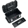 KETER SMART ROLLING, 564 х 373 х 700 мм, (22″), набор пластиковый ящик-тележка + ящик для инструментов + ящик органайзер (38390-22)