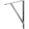 STAYER 400 х 280 х 30 х 4 мм, оцинкованный, усиленный уголок-кронштейн (37423-5)