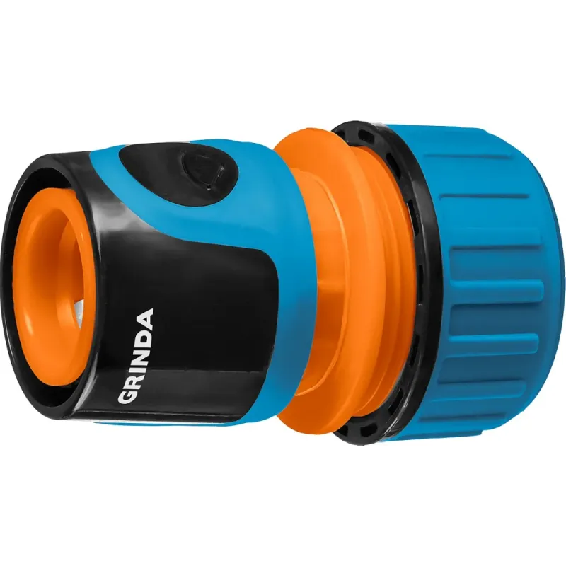 GRINDA TC-34A, 3/4″, с автостопом, пластиковый с TPR, для шланга, быстросъемный соединитель, PROLine (8-426430)