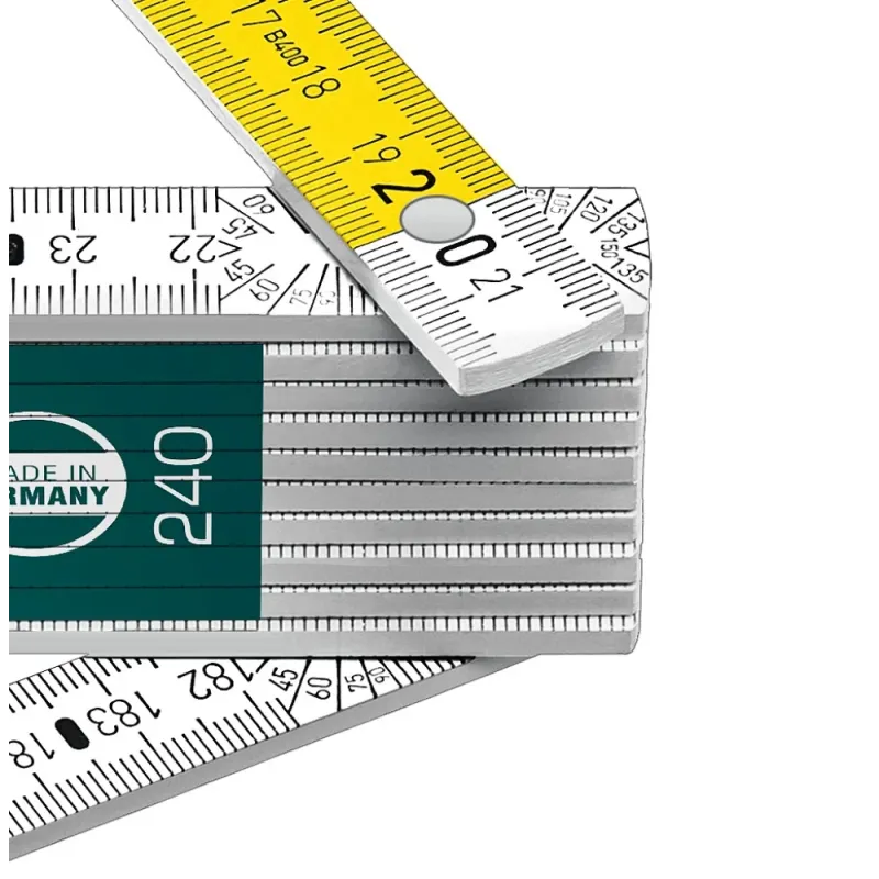 KRAFTOOL PRO-90 Kontakt, 2.4 м, профессиональный складной деревянный метр (34729)