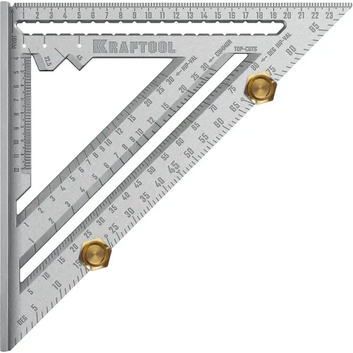 KRAFTOOL 250 мм, 5-в-1, Высокоточный кровельный угольник (3441-25)