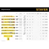 STAYER I-Bar 180˚, 1000 мм, двутавровый, уровень с поворотным глазком (3470-100)