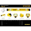 STAYER I-Bar 180˚, 1000 мм, двутавровый, уровень с поворотным глазком (3470-100)