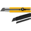 OLFA 25 мм, в комплекте с лезвиями EXCEL BLACK 5 шт, нож (OL-H-1BB/5BB )