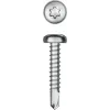 KRAFTOOL DS-P, 25 х 3.5 мм, А2, сверло, полукруглая головка, ТХ15, 600 шт, саморез нержавеющий (300931-35-025)