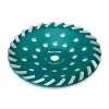 KRAFTOOL Turbo d 230 мм, сегментная алмазная чашка, INDUSTRIAL (33368-230)