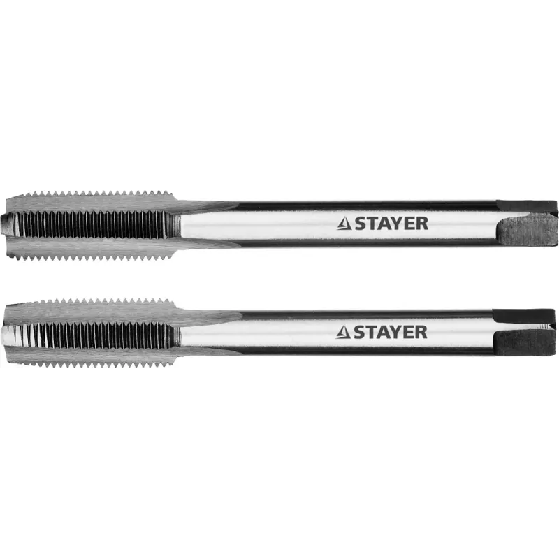 STAYER M10 х 1.0 2 шт, комплект метчиков (28025-10-1.0-H2)