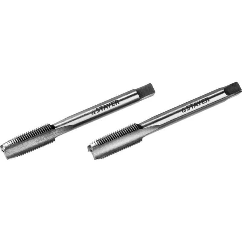 STAYER M10 х 1.0 2 шт, комплект метчиков (28025-10-1.0-H2)