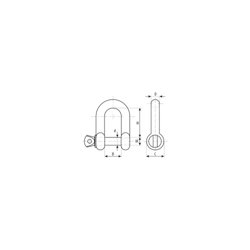ЗУБР 22 мм, 2 шт, прямая скоба, Профессионал (4-304515-22)