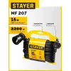 STAYER MF-207, ПВС, 2 x 0.75 мм2, 15 м, 2200 Вт, силовой удлинитель-шнур на рамке (55014-15)