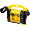 STAYER MF-207, ПВС, 2 x 0.75 мм2, 15 м, 2200 Вт, силовой удлинитель-шнур на рамке (55014-15)