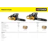 STEHER 45 см3, 40 см, бензопила (BS-45-40)