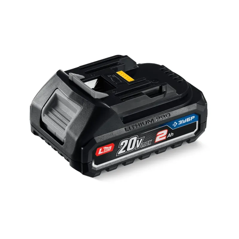 ЗУБР Power PRO, 20 В, 2.0 А·ч, аккумулятор LMS, ПРОФЕССИОНАЛ (BP-P-20-2)