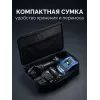 ЗУБР 20 В, d125 мм, 2 АКБ LMS (4 А·ч), бесщеточная УШМ, сумка, Профессионал (AB-125-1000-42)